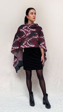 Cargar imagen en el visor de la galería, Capa Hongo - gris oscuro, vinotinto y rosado